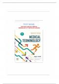 Test Bank For Quick & Easy Medical Terminology&comma; 10th Edition&comma; By Peggy C&period; Leonard All Chapters 1-15 Latest