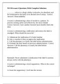 NU136&sol; NU 136 Galen College Of Nursing -NU136 exam 4 Questions With Complete Solutions&period;