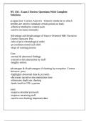 NU136&sol; NU 136 Galen College Of Nursing -NU 136 - Exam 3 Review Questions With Complete Solutions