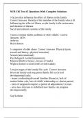 Galen NU 136 Exam 2 vocabulary Questions With Complete Solutions