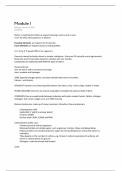 BIOD101&sol;BIOD101 Module I&colon; With Complete Solutions  