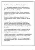 NU131&sol; NU 131 Galen College Of Nursing -Nu 131 Exam 1 Questions With Complete Solutions&period;