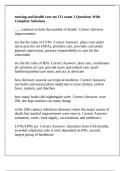 NU131&sol; NU 131 Galen College Of Nursing -nursing and health care nu 131 exam 1 Questions With Complete Solutions&period;