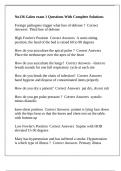 Nu136 Galen exam 1 Questions With Complete Solutions