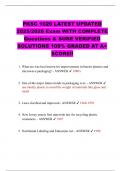 PKSC 1020 LATEST UPDATED 2025&sol;2026 Exam WITH COMPLETE Questions & SURE VERIFIED SOLUTIONS 100&percnt; GRADED AT A&plus; SCORE&excl;&excl;