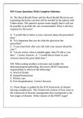 NP1 Exam Questions With Complete Solutions