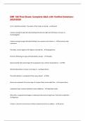 DMI 108 Final Exam&colon; Complete Q&A with Verified Solutions 2025&sol;2026 