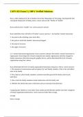 CAFS 432 Exam 2 &vert;&vert; 100&percnt; Verified Solutions&period;
