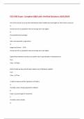 ECO 336 Exam&colon; Complete Q&A with Verified Solutions-2025&sol;2026 