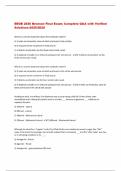 Package deal >> EEOB 2520 Exams With Complete Solutions 2025&sol;2026