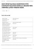 USCG EPME Test EXAM QUESTIONS WITH COMPLETE SOLUTION GUIDE &lpar;A&plus; GRADED 100&percnt; VERIFIED&rpar; LATEST VERSION 2025&excl;&excl;