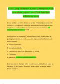 BUAD 304 Midterm Exam Questions with complete correct verified detailed solutions 2025