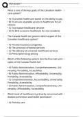 HCA Exam 1