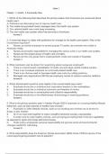 Nr442 community health nursing exam 1 practice questions instructor copy docx