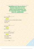 5236 Biology Praxis Exam &sol; Expert Verified Actual Questions & Answers for Guaranteed Pass &vert; Newest Update&comma; 2025-2026&period;
