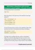 GIS Exam 4 Questions and Correct  Answers&sol; Latest Update &sol; Already Graded