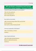 NP 230 Exam 1 Questions and Correct  Answers&sol; Latest Update &sol; Already Graded 