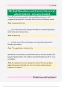 NU 646 Questions and Correct Answers&sol;  Latest Update &sol; Already Graded