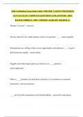 ESB Certification Exam Study Guide &vert; 2025-2026  LATEST UPDATED&vert;235 ACTUAL EXAM  COMPLETE QUESTIONS AND ANSWERS &vert; 100&percnt; RATED CORRECT &vert; 100&percnt; VERFIED &vert; ALREADY GRADED A&plus;