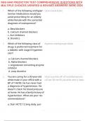 NSG 6440 PREDICTOR TEST COMPREHENSIVE QUESTIONS WITH MULTIPLE CHOICES &vert;VERIFIED & REVISED ANSWERS &lpar;NEW&rpar; 2025