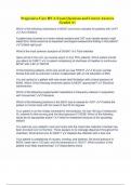 &lpar;Answered&rpar; Progressive Care RN A Exam&colon; all answered correctly&lowbar; Summer 2023 Updated&period;