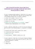 VATI &sol;Virtual ATI predictor Green Light Exam COMPLETED VATI Greenlight STUDY SET 2024-20245 Already Graded A&plus; NEW&excl;&excl;&excl;