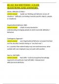 BUAD 304 MIDTERM 1 EXAM QUESTIONS AND ANSWERS&period;docx