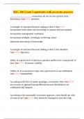 BSC 340 Exam 3 questions with accurate answers