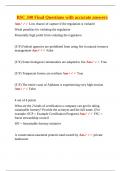 BSC 340 Final Questions with accurate answer1