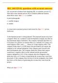 BSC 340 FINAL questions with accurate answer2&period;