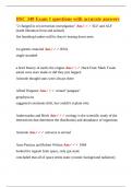 BSC 340 Exam 1 questions with accurate answer1&period;