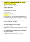 Scrum Master Certification Exam Sample Questions And Answers&period;docx