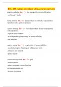 BSC 340 exam 2 questions with accurate answer1