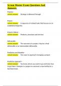 Scrum Master Exam Questions And Answers&period;docx