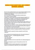 NU664C EXAM QUESTIONS AND CORRECT ANSWERS &lpar;NEWEST&rpar;