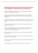 WHMIS&colon; Workplace Hazardous Materials Information System  Exam 2025&sol;2026 &ndash; Complete Q&A with Correct Answers 