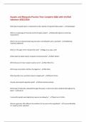 Aquatic and Mosquito Practice Test&colon; Complete Q&A with Verified  Solutions-2025&sol;2026 