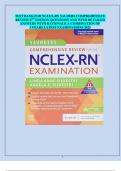 NCLEX-RN Saunders Test Bank 8th Edition&colon; Practice Questions & Answers with Rationale By Linda Anne Silvestri and Angela E&period; Silvestri- 940 pages