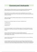 Cicerone Level 1 study guide