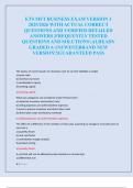 ETS MFT BUSINESS EXAM VERSION 3  2025&sol;2026 WITH ACTUAL CORRECT  QUESTIONS AND VERIFIED DETAILED  ANSWERS &vert;FREQUENTLY TESTED  QUESTIONS AND SOLUTIONS &vert;ALREADY  GRADED A&plus;&vert;NEWEST&vert;BRAND NEW  VERSION&excl;&excl;&vert;GUARANTEED PASS