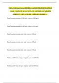 CalFire FAE Study Guide &vert; 2025-2026  LATEST UPDATED&vert; 70 ACTUAL EXAM  COMPLETE QUESTIONS AND ANSWERS &vert; 100&percnt; RATED CORRECT &vert; 100&percnt; VERFIED &vert; ALREADY GRADED A&plus;