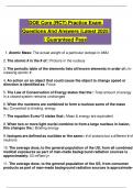 DOE Core &lpar;RCT&rpar; Practice Exam Questions And Answers &vert;Latest 2025 &vert; Guaranteed Pass