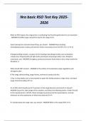 Nra basic RSO Test Key 2025-2026