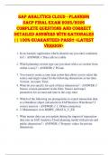 SAP Analytics Cloud - Planning SACP FINAL EXAM 2025&sol;2026 COMPLETE QUESTIONS AND CORRECT DETAILED ANSWERS WITH RATIONALES &vert;&vert; 100&percnt; GUARANTEED PASS&excl;&excl; <LATEST VERSION>