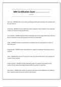 NRA Certification Exam questions and answers with solutions&period;