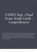 USMLE Step 1 Final Exam Study Guide &vert; High-Yield Notes Linked to First Aid & UWorld &vert; 2025 Update