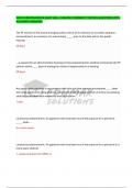 OHIO JURISPRUDENCE EXAM WELL CURATED CURRENTLY TESTING QUESTIONS WITH ACCURATE ANSWERS