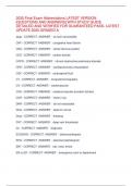 2025 Final Exam Abbreviations LATEST VERSION   &lbrack;QUESTIONS AND ANSWERS&rsqb; WITH STUDY GUIDE   DETAILED AND VERIFIED FOR GUARANTEED PASS- LATEST   UPDATE 2025 GRADED A