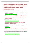 Saunders NCLEX RN NGN Newest 2025&sol;2026 Version  2 Complete All 160 Questions And Correct Detailed  Answers &lpar;Verified Answers&rpar; &vert;Already Graded  A&plus;&vert;&vert;Brand New Version