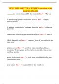 NFDN 2003 &ndash; Midterm Review &ndash; NorQuest College &ndash; Complete Respiratory&comma; Renal&comma; and Wound Care Q&A Guide